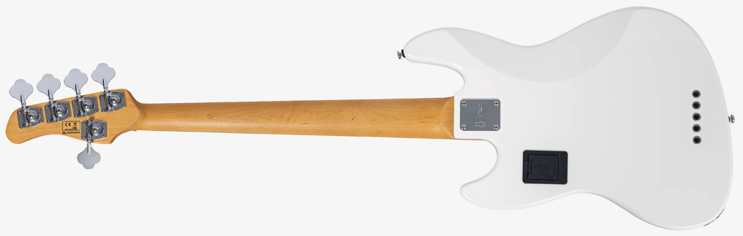 Sire Marcus Miller V3 New Gen 5st 5c Active Rw - Antique White - Solid body elektrische bas - Variation 1