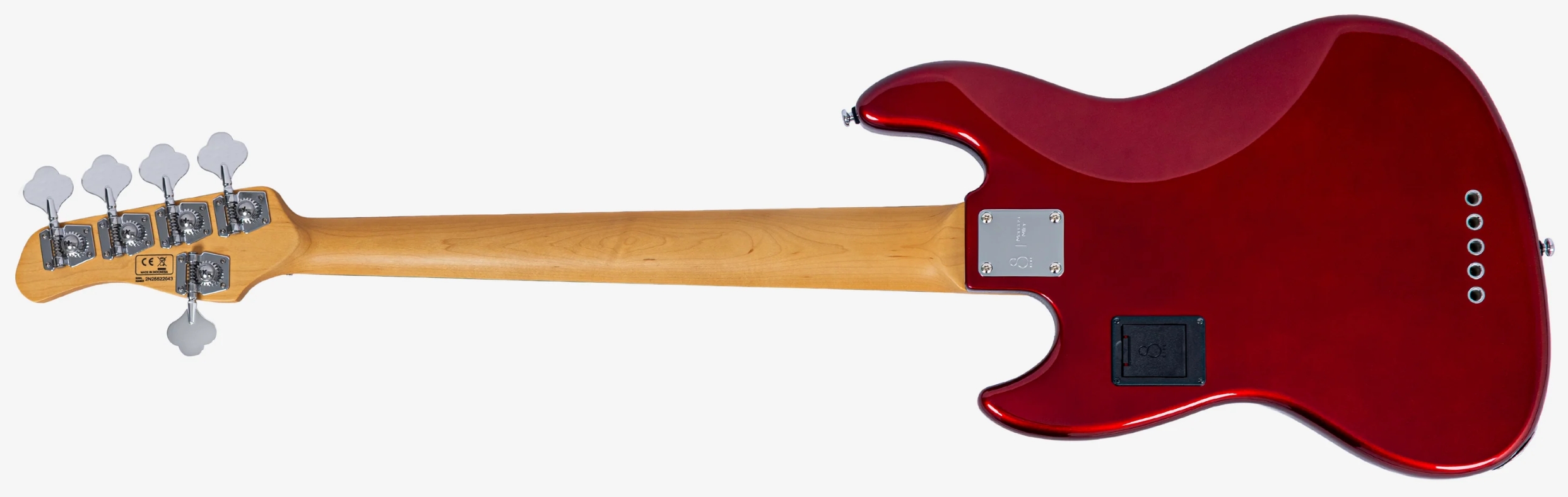Sire Marcus Miller V3 New Gen 5st 5c Active Rw - Candy Apple Red - Solid body elektrische bas - Variation 1