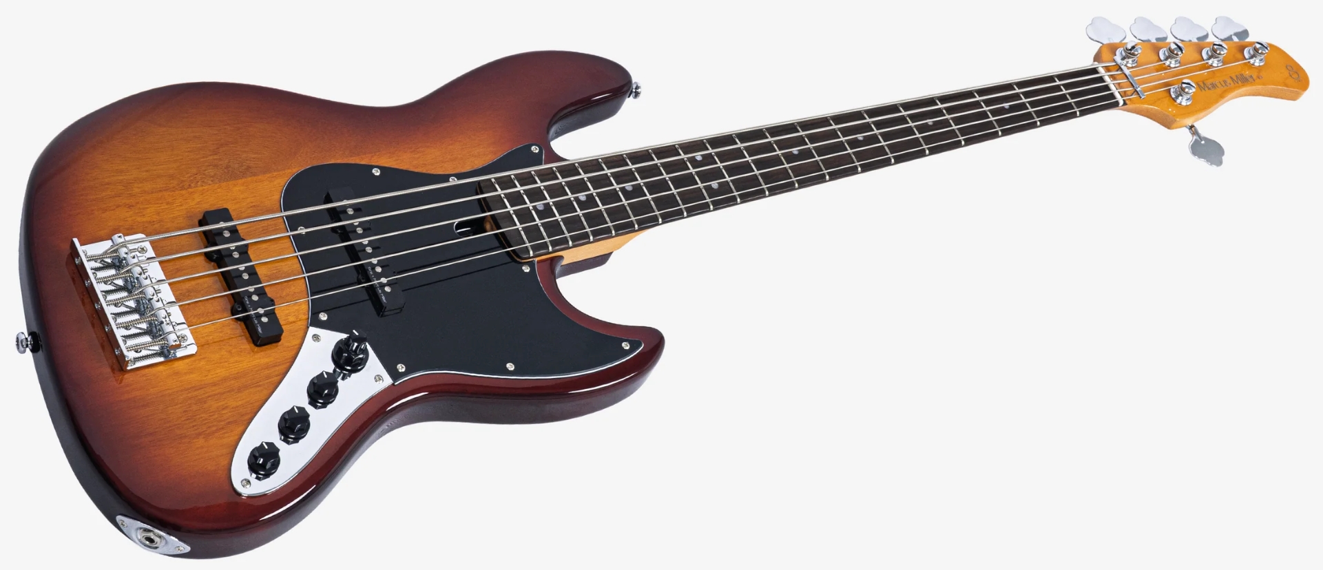 Sire Marcus Miller V3 New Gen 5st 5c Active Rw - Tobacco Sunburst - Solid body elektrische bas - Variation 2