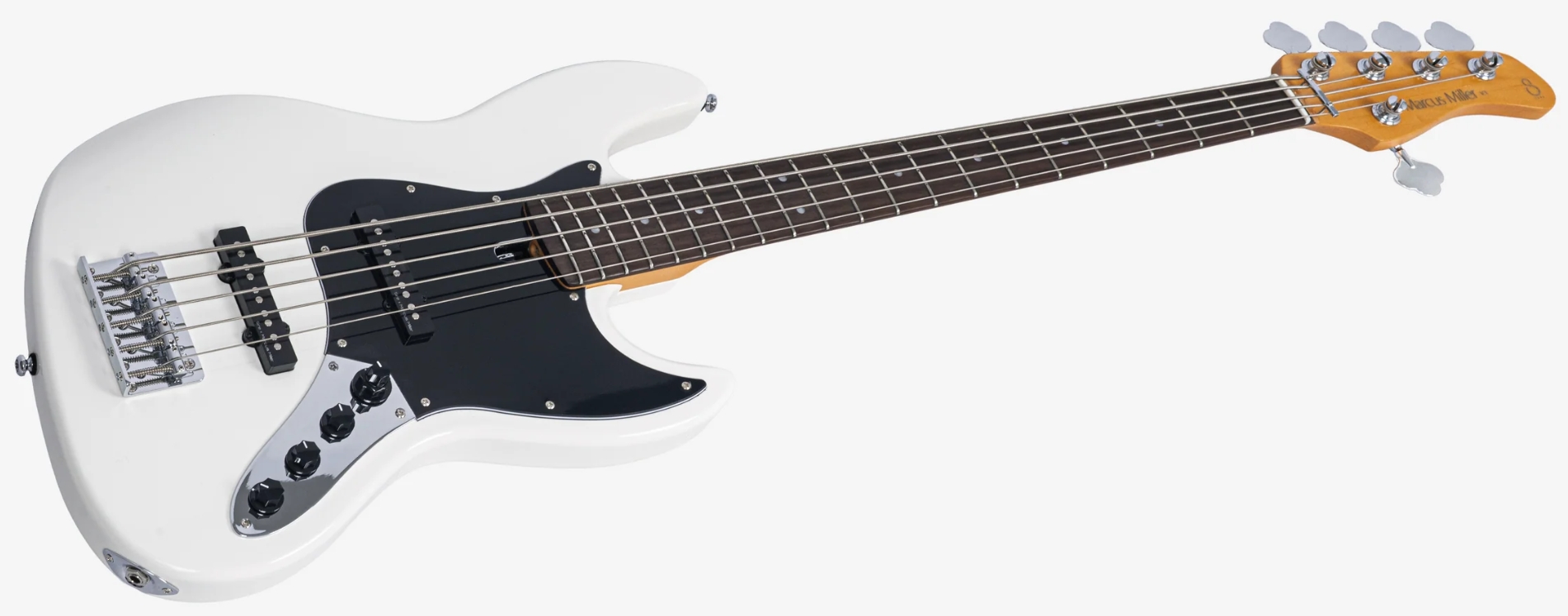 Sire Marcus Miller V3 New Gen 5st 5c Active Rw - Antique White - Solid body elektrische bas - Variation 2