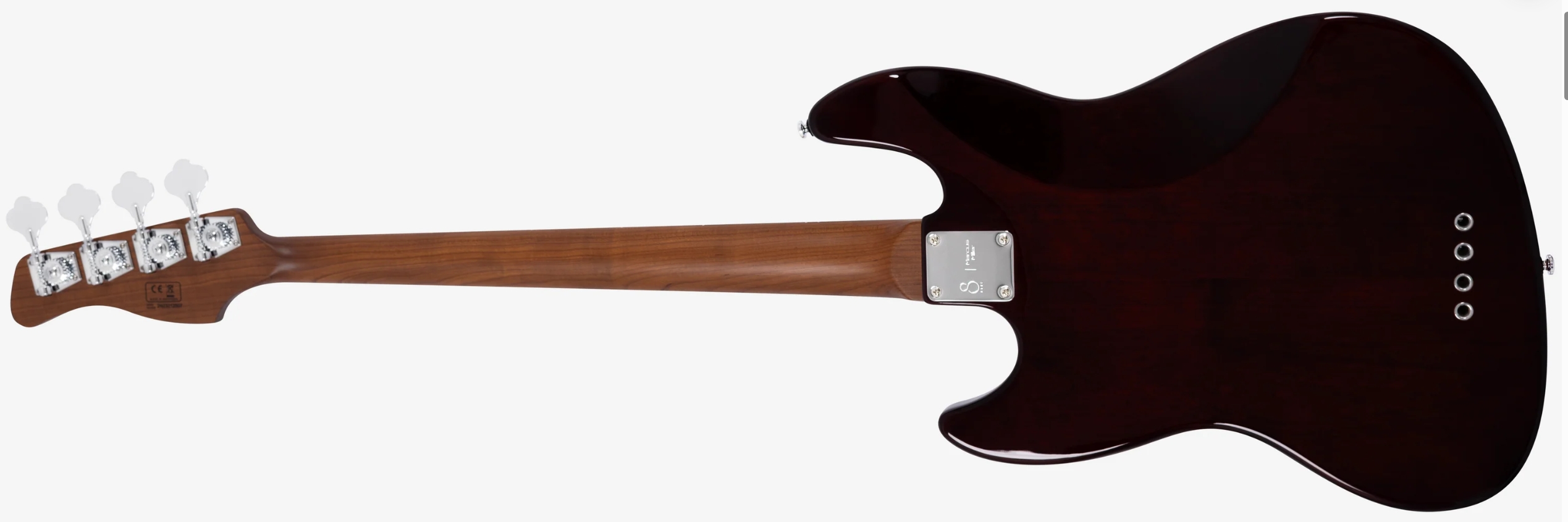 Sire Marcus Miller V5 4st Lh Gaucher Mn - Tobacco Sunburst - Solid body elektrische bas - Variation 1