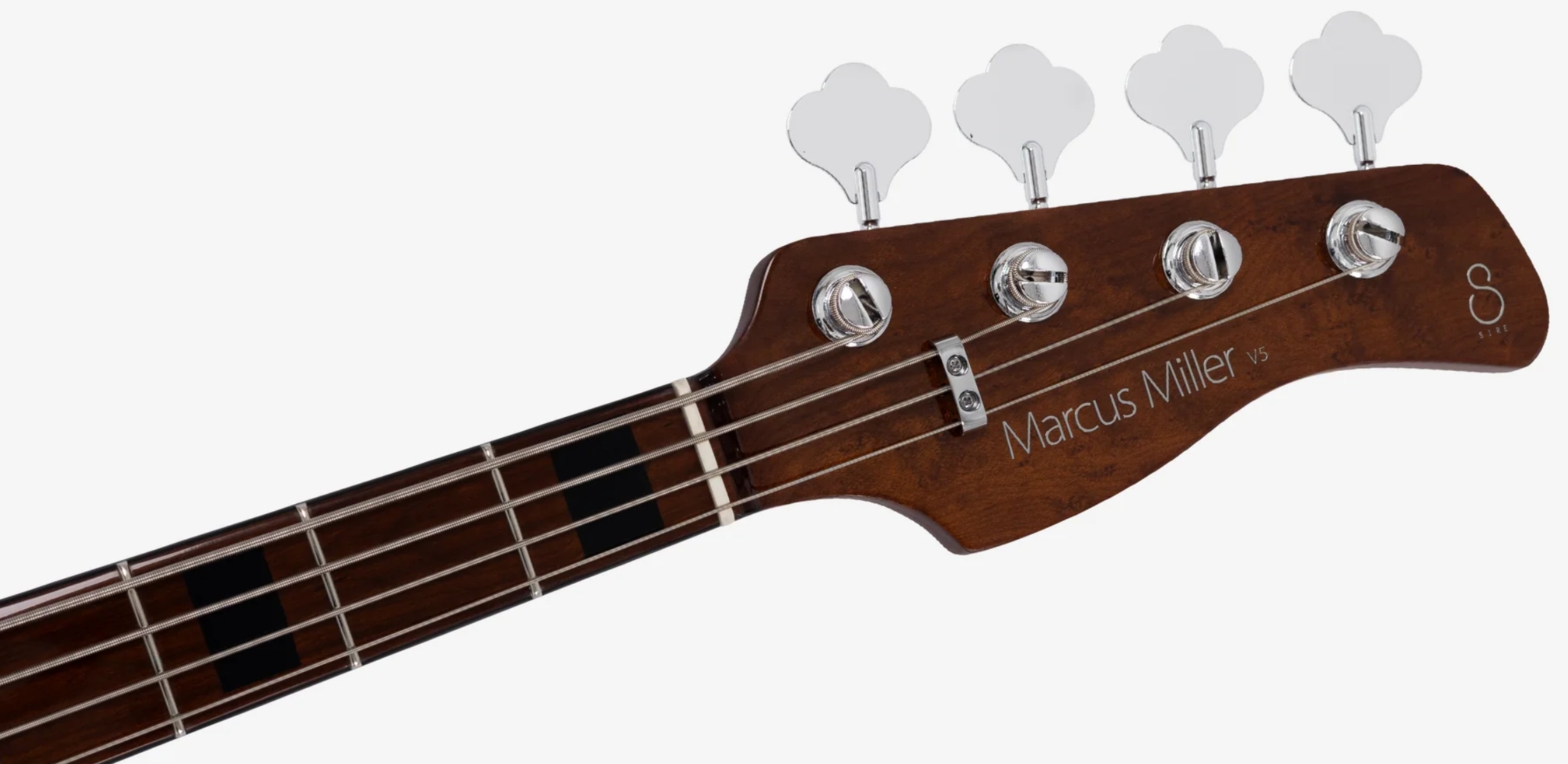 Sire Marcus Miller V5 4st Lh Gaucher Mn - Vintage White - Solid body elektrische bas - Variation 3