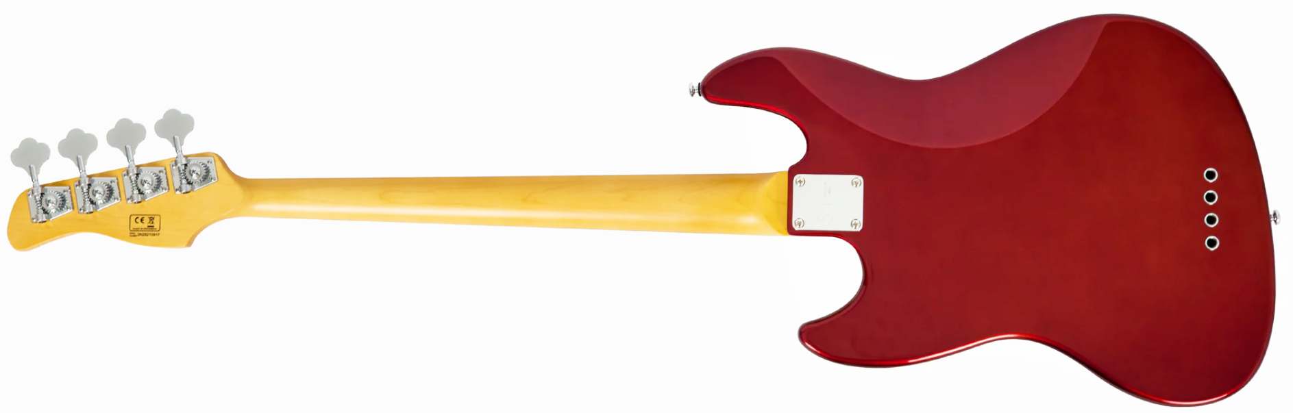 Sire Marcus Miller V5 Alder 4st Mn - Candy Apple Red - Solid body elektrische bas - Variation 1