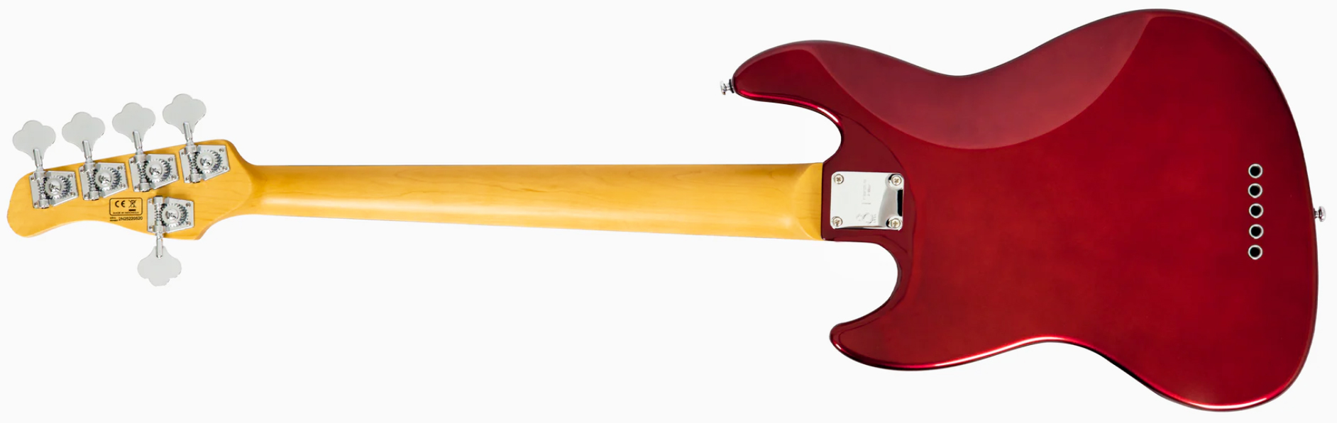 Sire Marcus Miller V5 Alder 5st 5c Mn - Candy Apple Red - Solid body elektrische bas - Variation 1