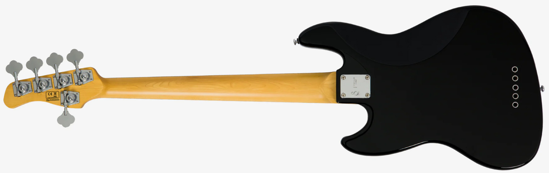 Sire Marcus Miller V5 Alder 5st 5c Mn - Black - Solid body elektrische bas - Variation 1