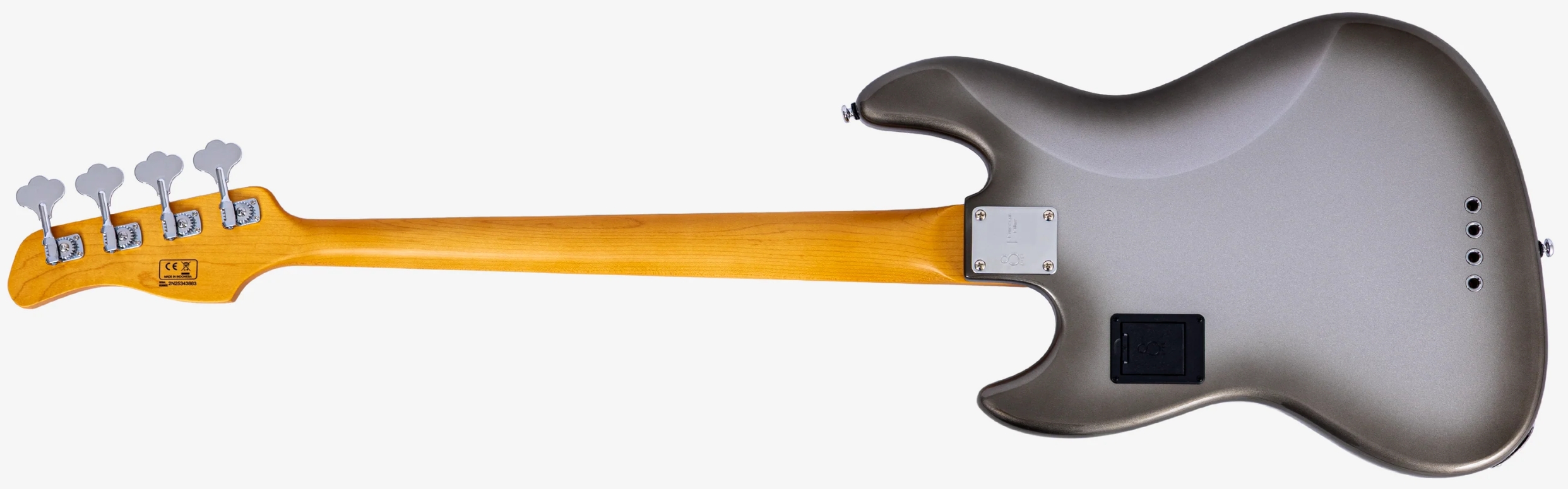 Sire Marcus Miller V7 Alder 2nd Gen 4st 4c Active Eb - Mercury - Solid body elektrische bas - Variation 1