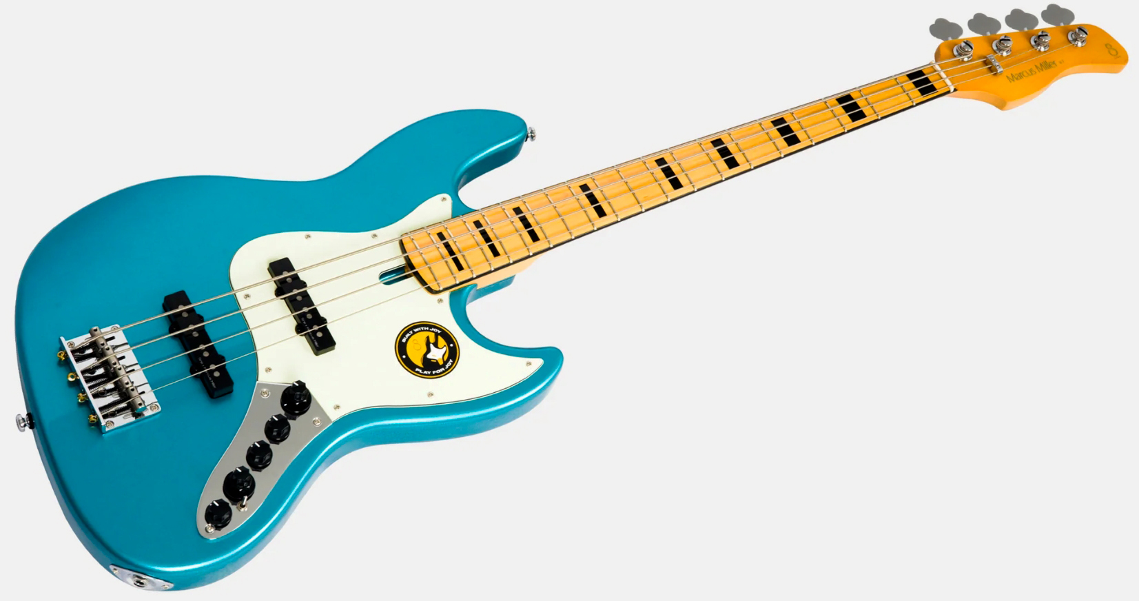 Sire Marcus Miller V7 Alder 2nd Gen 4st 4c Active Mn - Tide Pool - Solid body elektrische bas - Variation 2