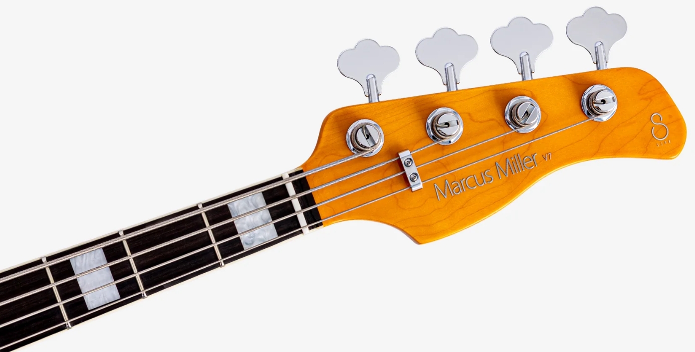 Sire Marcus Miller V7 Alder New Gen 4st Lh 4c Gaucher Active Eb - Tobacco Sunburst - Solid body elektrische bas - Variation 3