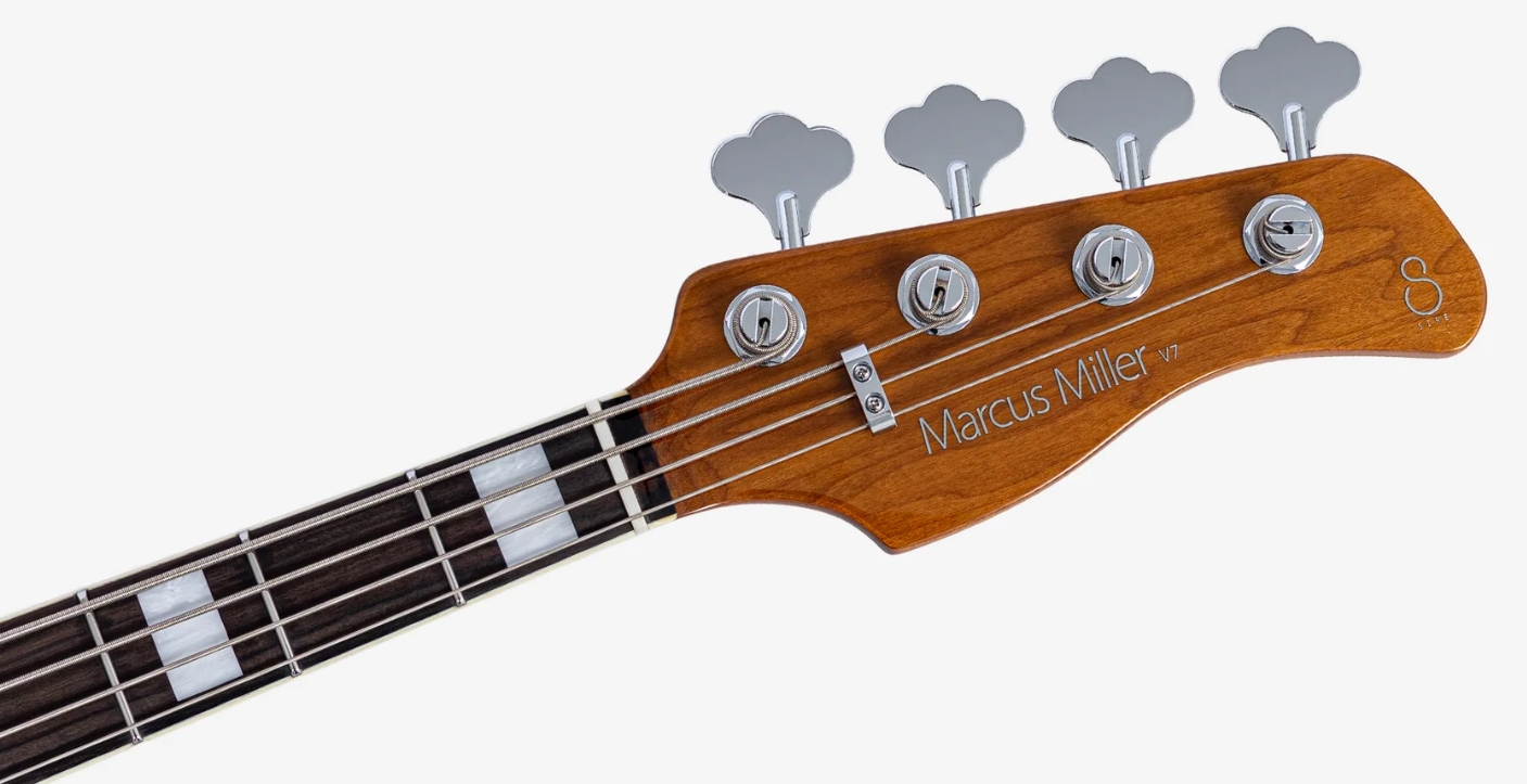 Sire Marcus Miller V7 Alder New Gen 4st Lh 4c Gaucher Active Eb - Candy Apple Red - Solid body elektrische bas - Variation 3