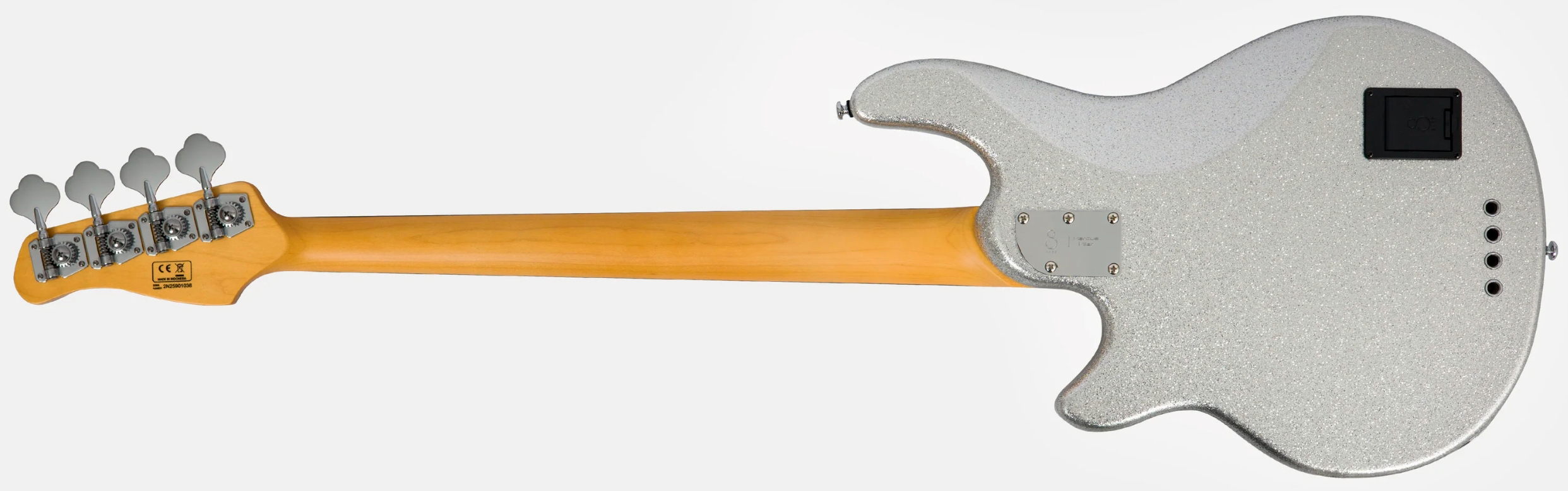 Sire Marcus Miller Z3 4st 4c Active Rw - Silver Sparkle - Solid body elektrische bas - Variation 1