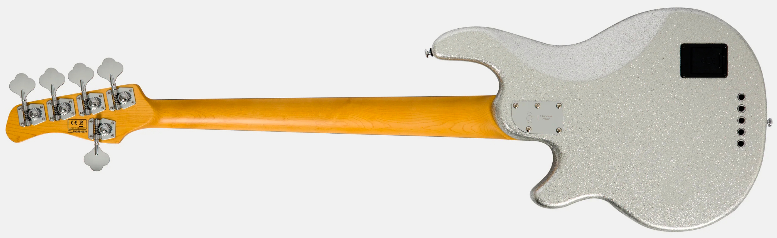 Sire Marcus Miller Z3 5st 5c Active Rw - Silver Sparkle - Solid body elektrische bas - Variation 1