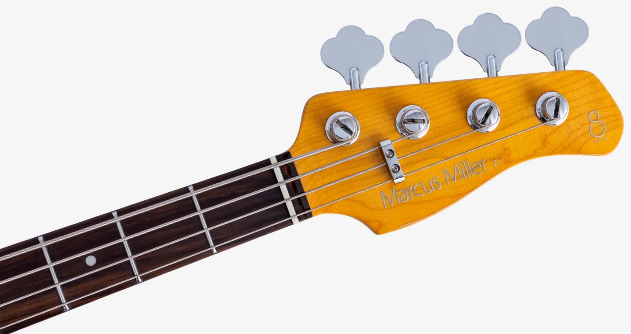 Sire Marcus Miller Z7 4st Lh 4c Gaucher Active Eb - Antique White - Solid body elektrische bas - Variation 3