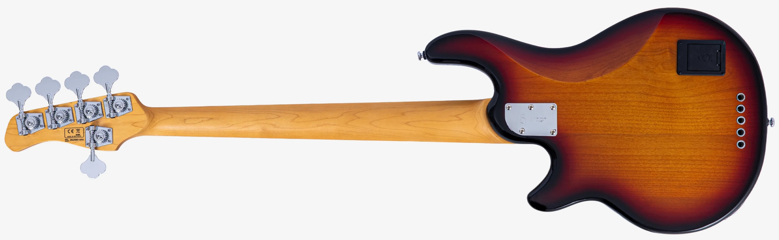 Sire Marcus Miller Z7 5st Lh 5c Gaucher Active Mn - 3 Tone Sunburst - Solid body elektrische bas - Variation 1