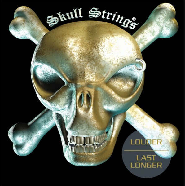 Skull Strings Drop B Electric Guitar Strings 6c 12-62 - Elektrische gitaarsnaren - Main picture