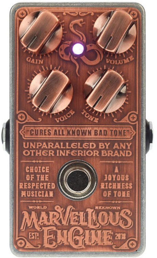 Snake Oil Marvellous Engine Distortion - Overdrive/Distortion/fuzz effectpedaal - Main picture