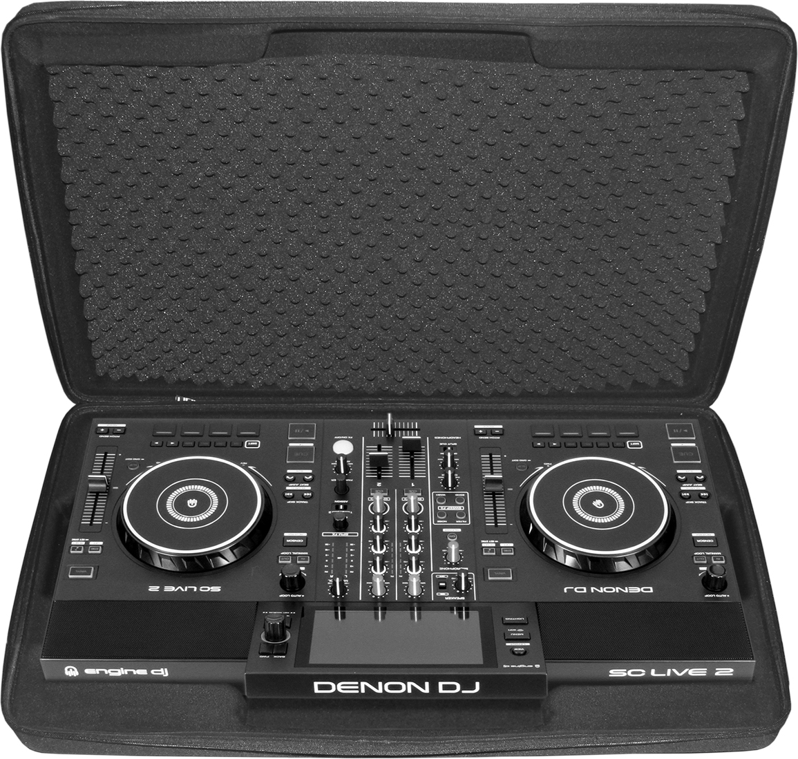 Sogetronic Housse Noire Pour Denon Sc Live 2 - DJ hoes - Main picture