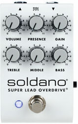 Overdrive/distortion/fuzz effectpedaal Soldano                        SLO Super Lead Overdrive