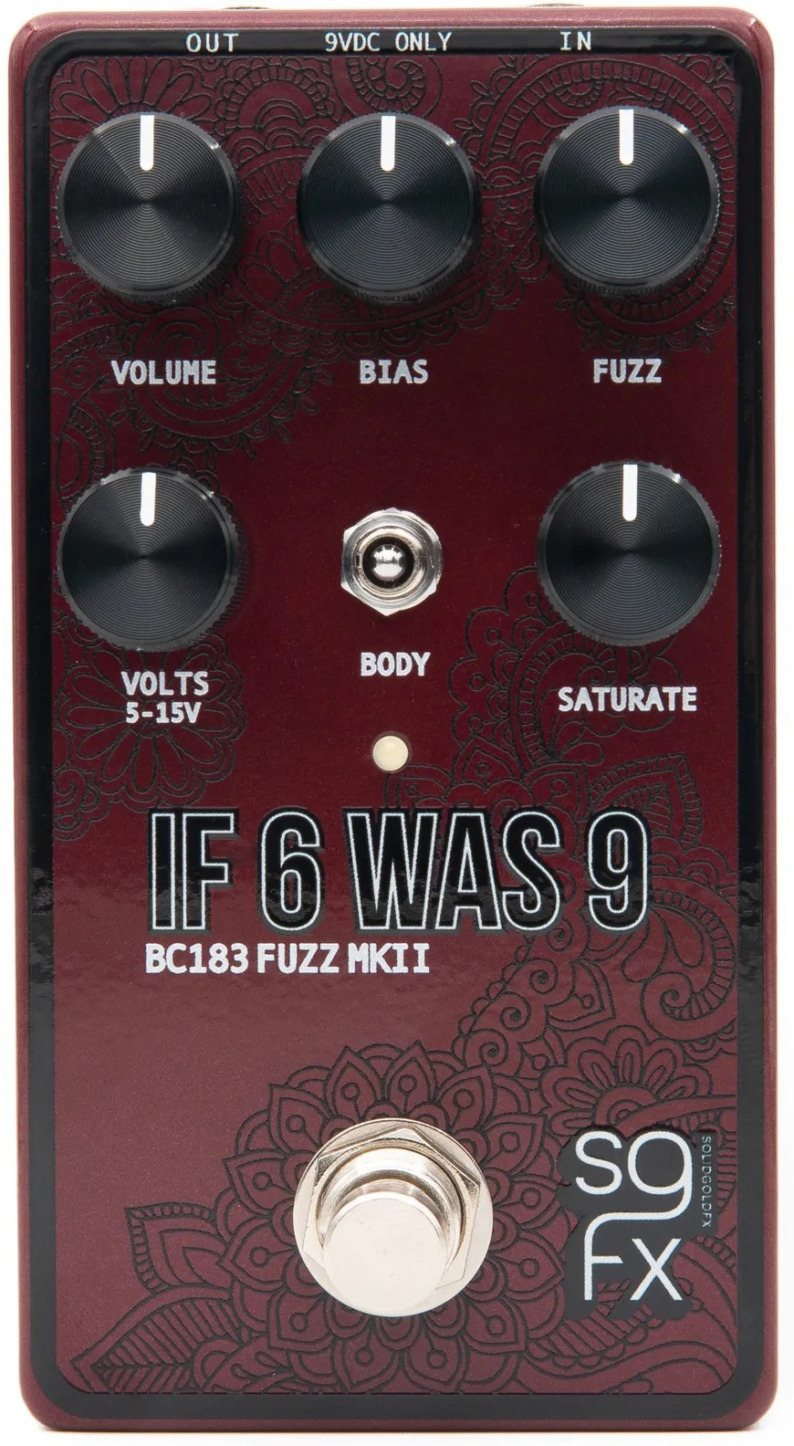 Solidgoldfx If 6 Was 9 Bc183 Mkii Fuzz - Overdrive/Distortion/fuzz effectpedaal - Main picture