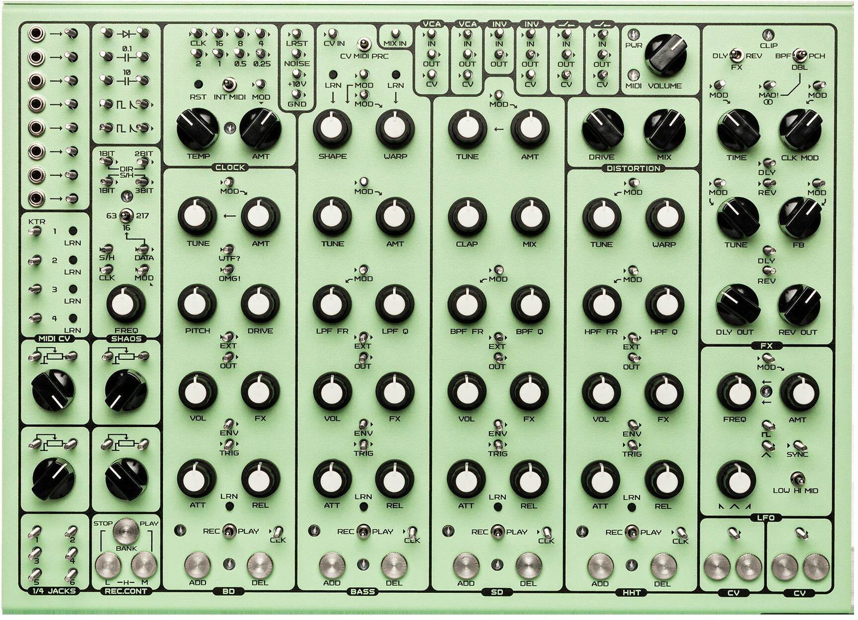 Soma Pulsar-23 Light Green (screw) - Drummachine - Main picture