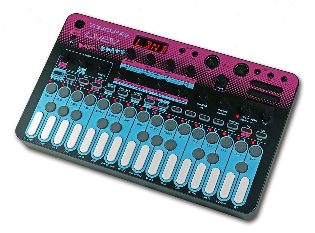 Sonicware Liven Bass & Beats - Sampler - Variation 1