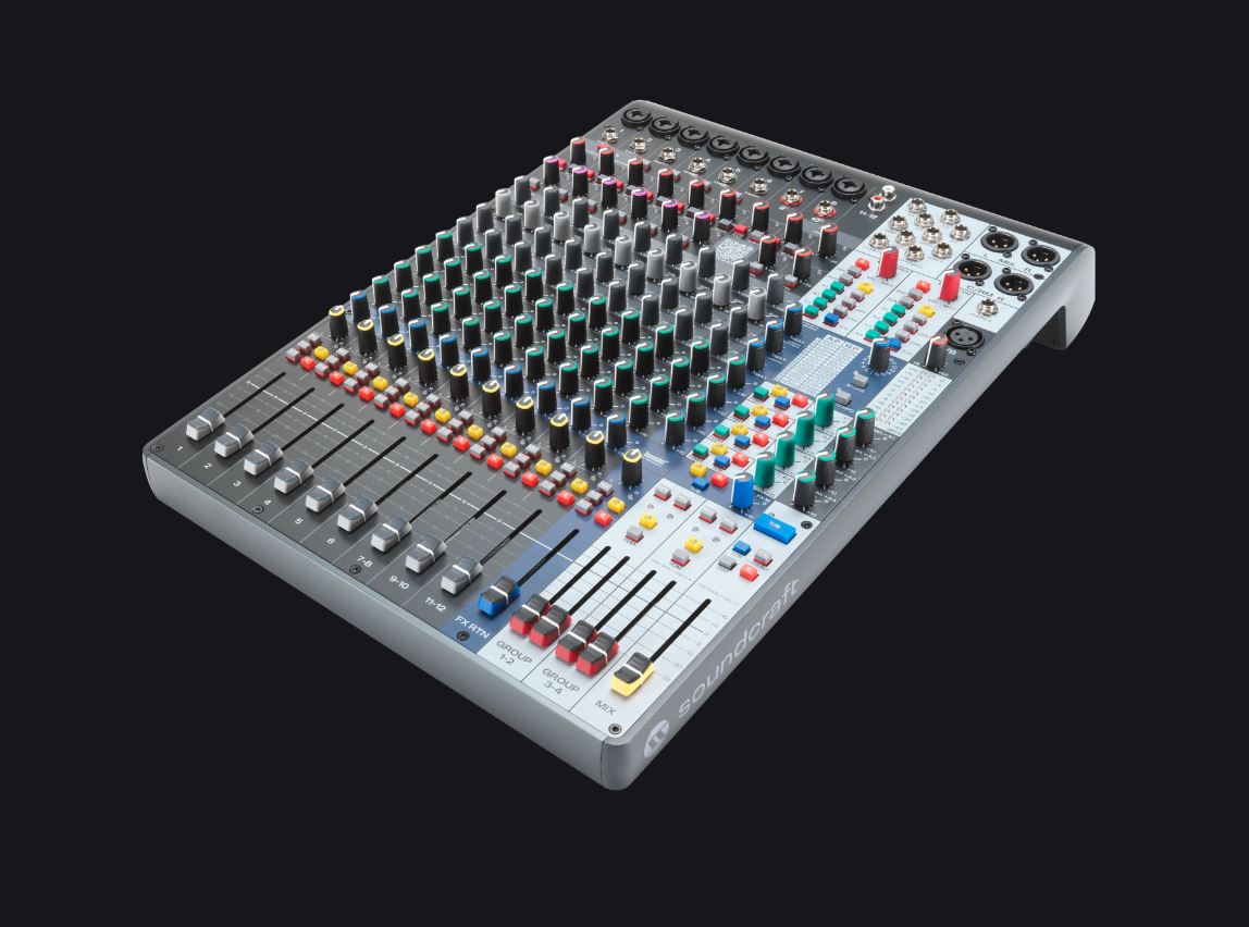 Soundcraft Signature Plus 12 - Analoge Mengtafel - Variation 2