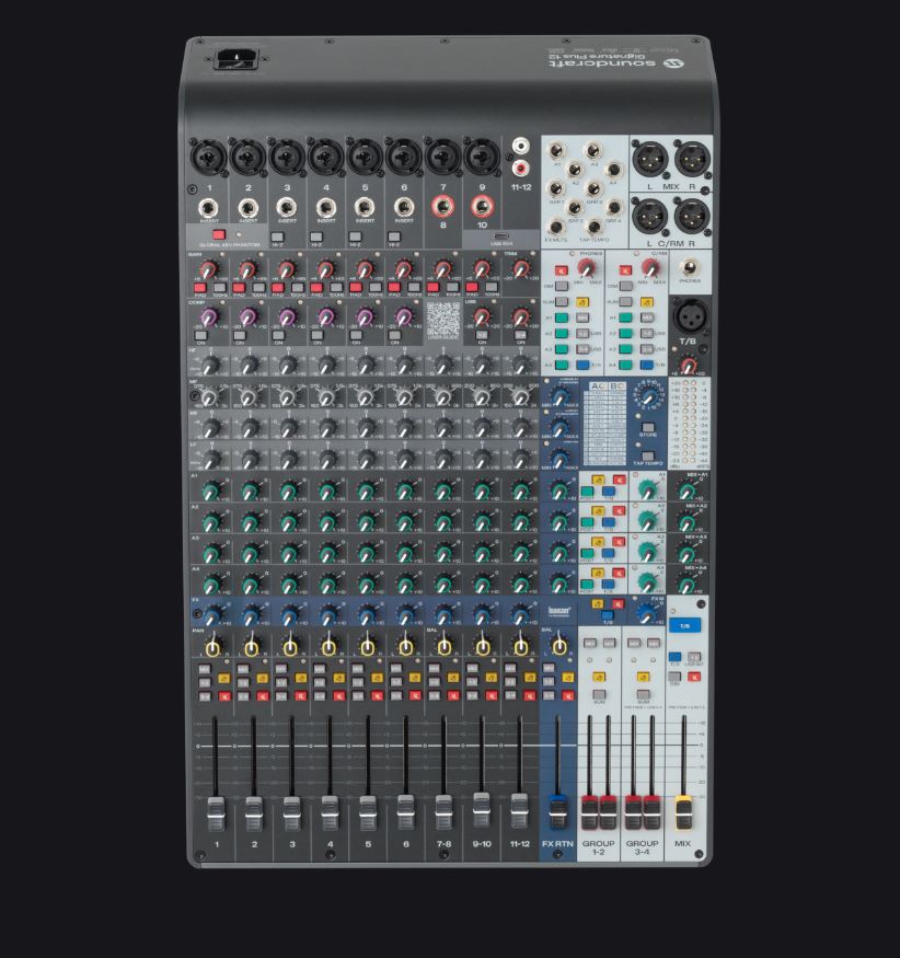 Soundcraft Signature Plus 12 - Analoge Mengtafel - Variation 3