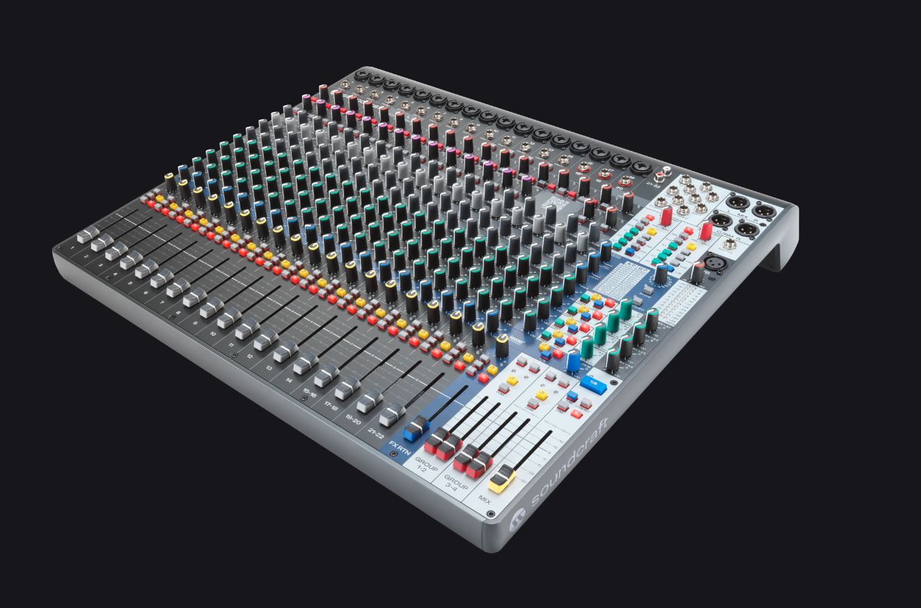 Soundcraft Signature Plus 22 - Analoge Mengtafel - Variation 1