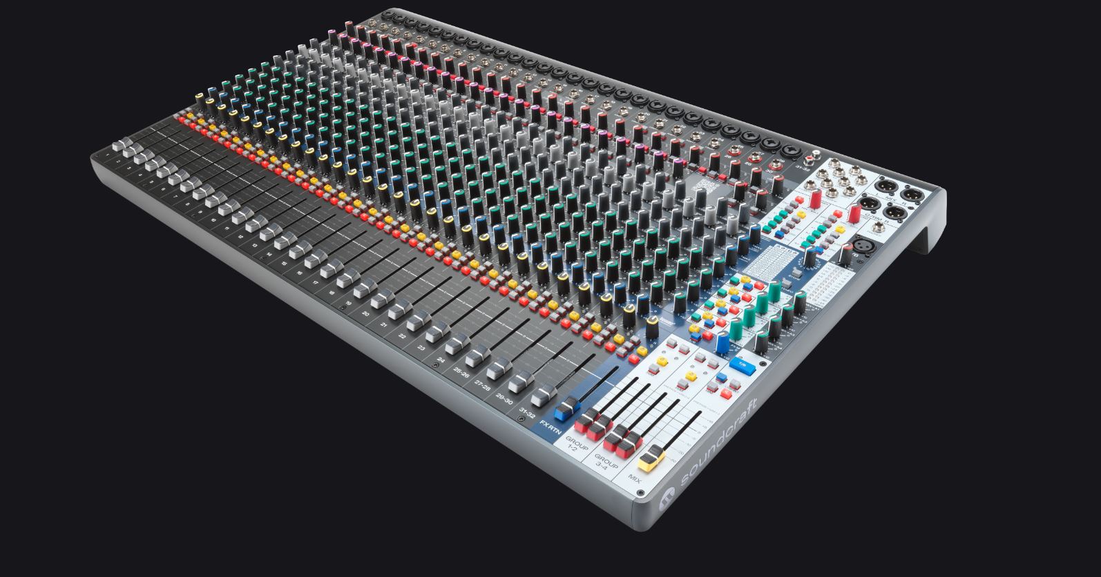 Soundcraft Signature Plus 32 - Analoge Mengtafel - Variation 2