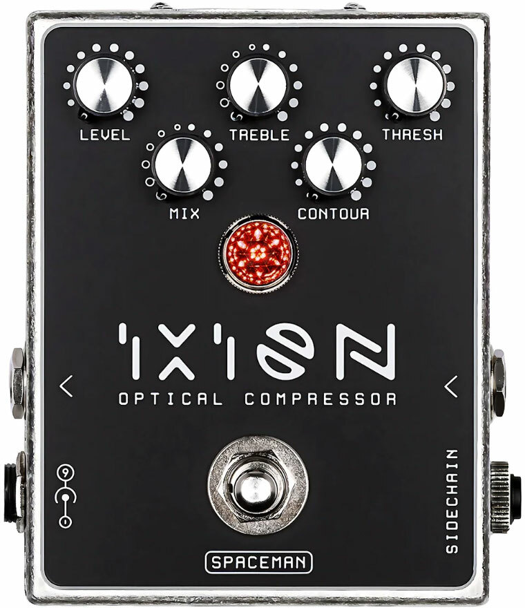 Spaceman Effects Ixion Optical Compressor Silver - Compressor/sustain/noise gate effect pedaal - Main picture