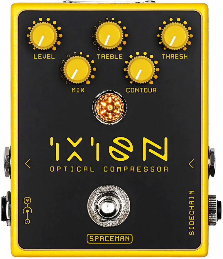 Spaceman Effects Ixion Optical Compressor Yellow - Compressor/sustain/noise gate effect pedaal - Main picture