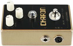 Overdrive/distortion/fuzz effectpedaal Spaceman effects CHARON SIL/GERM FUZZ GOLD