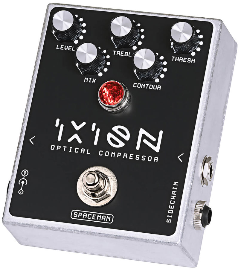 Spaceman Effects Ixion Optical Compressor Silver - Compressor/sustain/noise gate effect pedaal - Variation 1