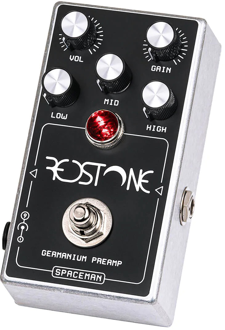 Spaceman Effects Red Stone Boost/overdrive Silver - Overdrive/Distortion/fuzz effectpedaal - Variation 1