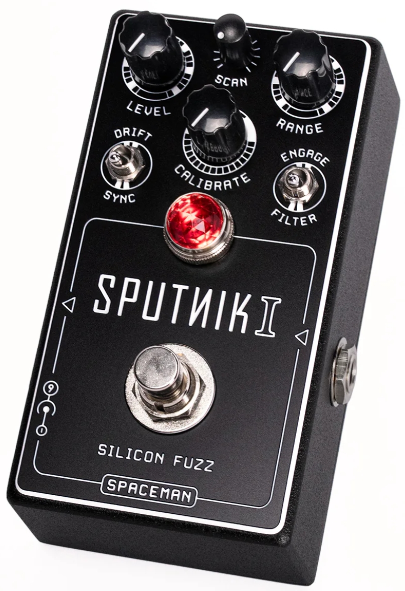 Spaceman Effects Sputnik I Silicon Fuzz Black - Overdrive/Distortion/fuzz effectpedaal - Variation 1