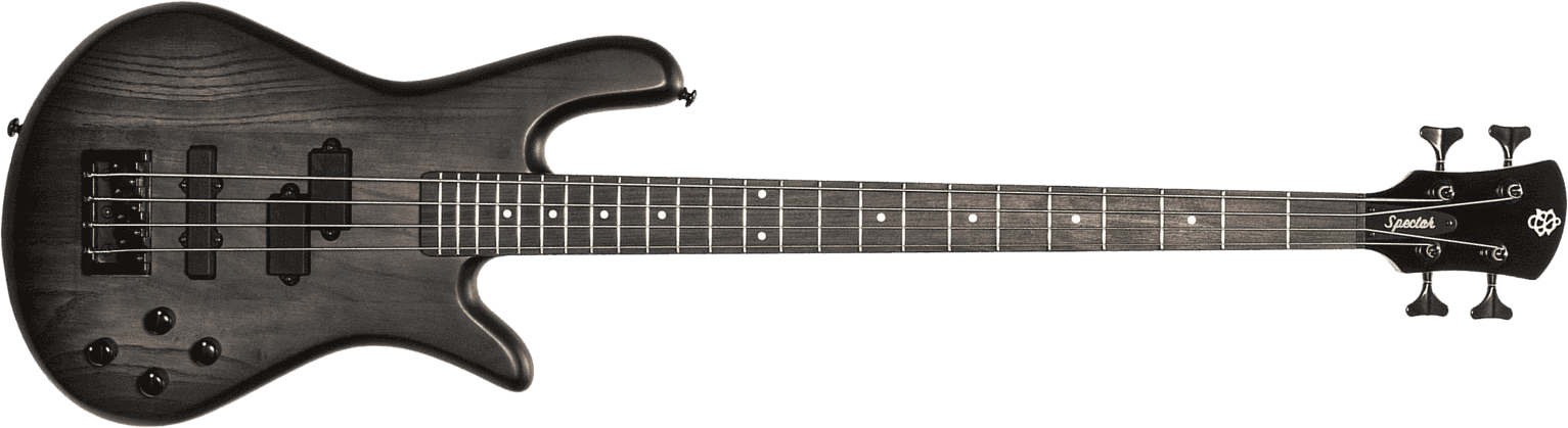 Spector Legend Serie Classic 4 Pf - Trans Black Matte - Solid body elektrische bas - Main picture