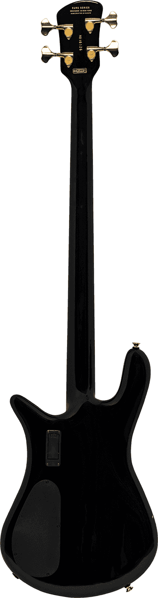 Spector Euro Serie Classic 4 Rw - Solid Black Gloss - Solid body elektrische bas - Variation 1