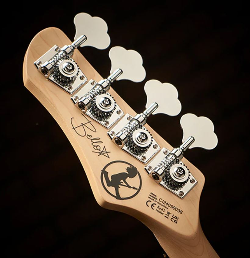 Spector Icon 4 Frank Bello Signature Mn - Black Sapphire - Solid body elektrische bas - Variation 2
