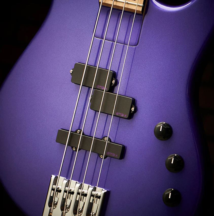 Spector Icon 4 Frank Bello Signature Mn - Purple - Solid body elektrische bas - Variation 2