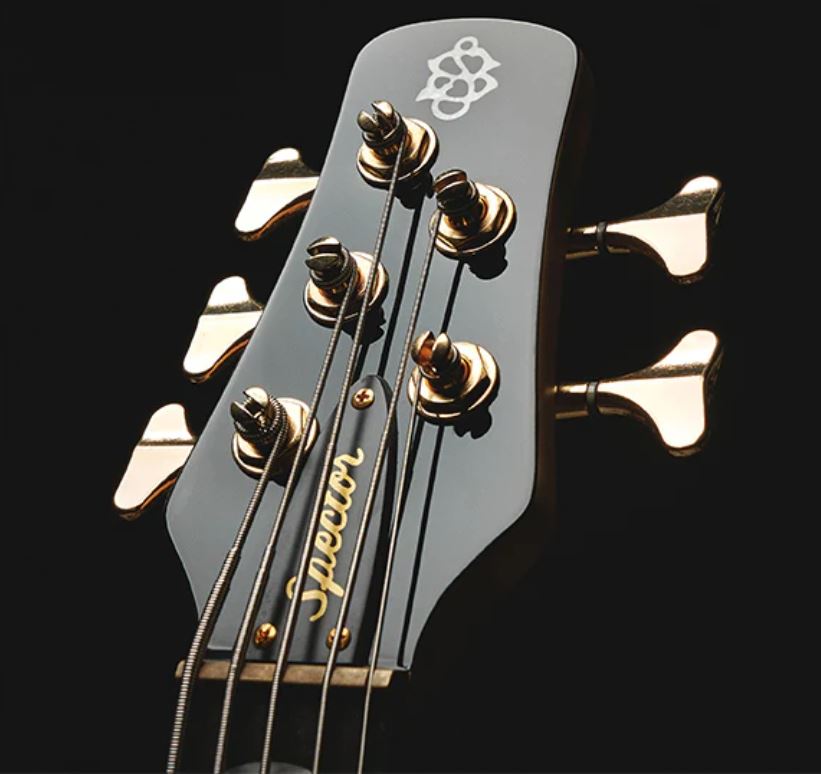 Spector Icon Ns-2 Bolt-on 5-cordes Rw - Black Stain Gloss - Solid body elektrische bas - Variation 1