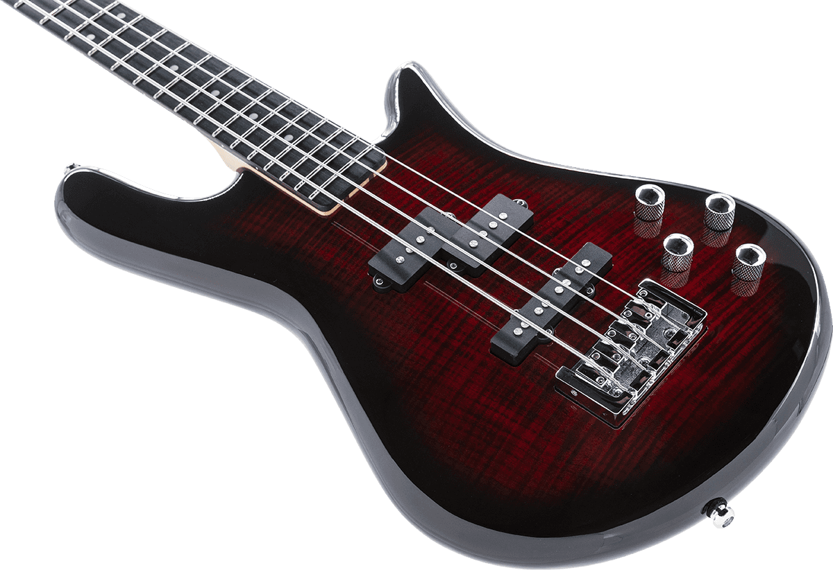 Spector Legend Serie Standard 4 Eb - Black Cherry - Solid body elektrische bas - Variation 2