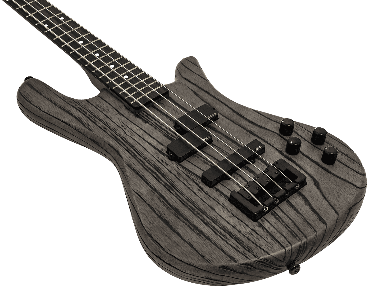 Spector Ns Pulse I 4c Active Emg Eb - Charcoal Grey - Solid body elektrische bas - Variation 2