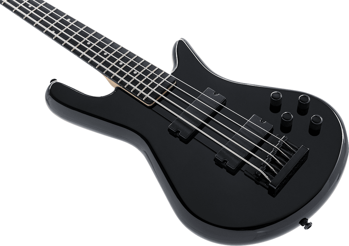 Spector Performer Serie 5 Hh Eb - Black - Solid body elektrische bas - Variation 2