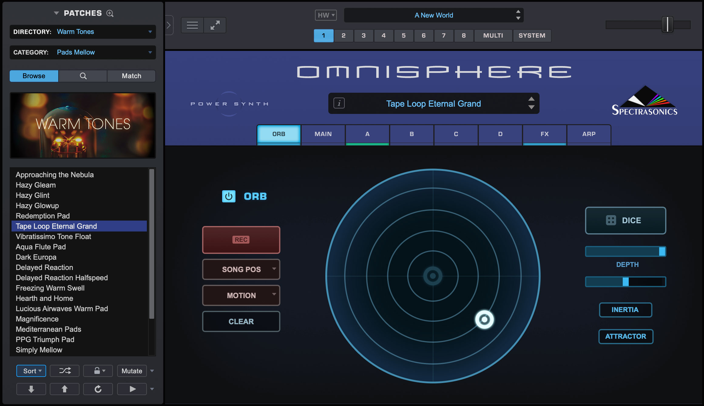 Spectrasonics Omnisphere 3 - Virtuele instrumenten soundbank - Variation 9
