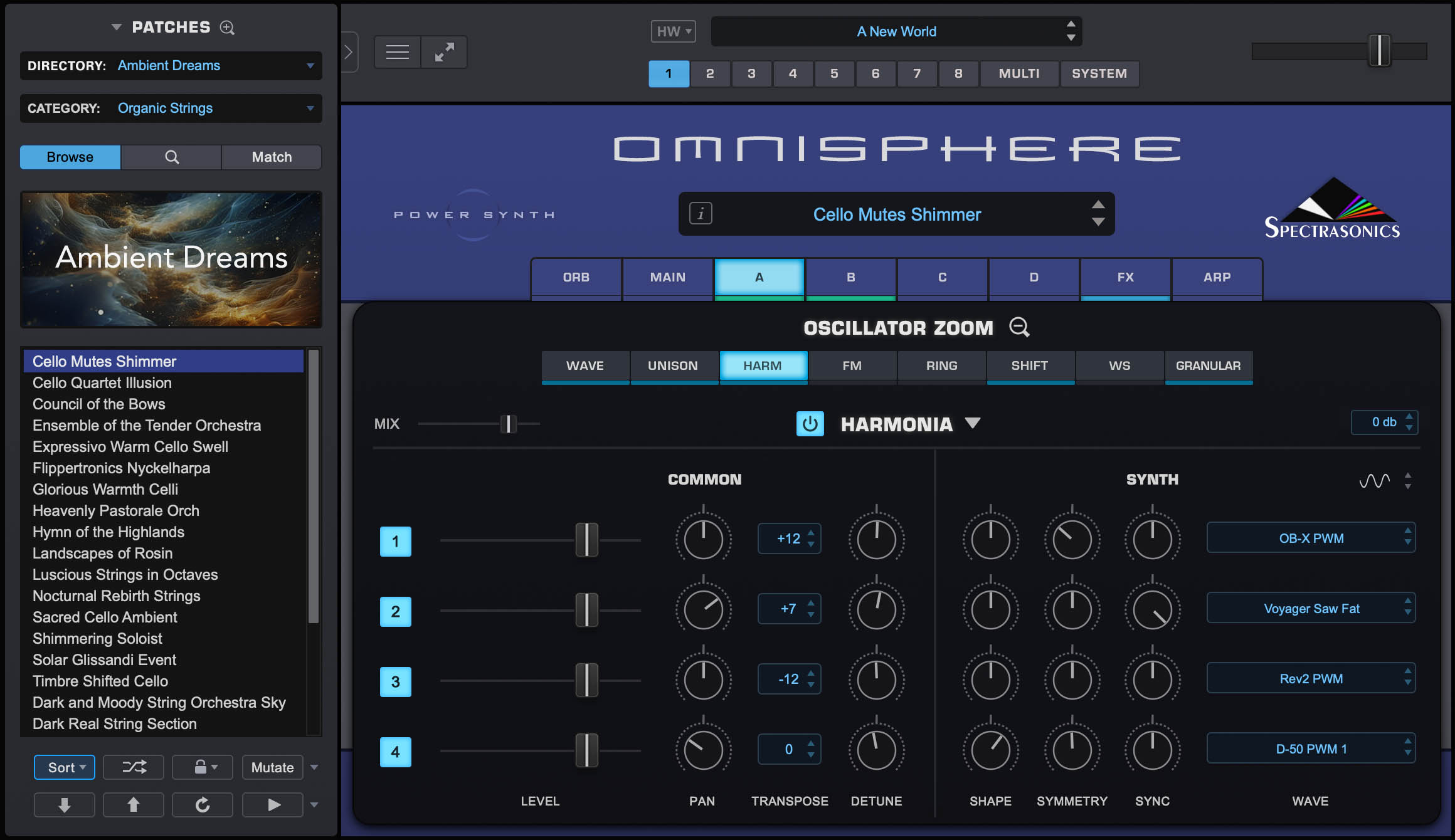 Spectrasonics Omnisphere 3 - Virtuele instrumenten soundbank - Variation 11