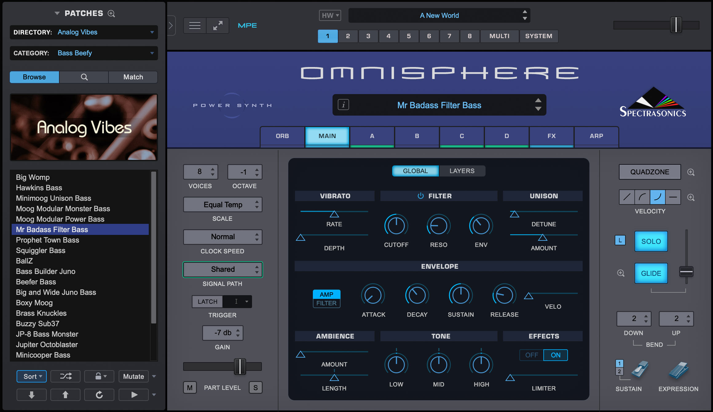 Spectrasonics Omnisphere 3 - Virtuele instrumenten soundbank - Variation 1