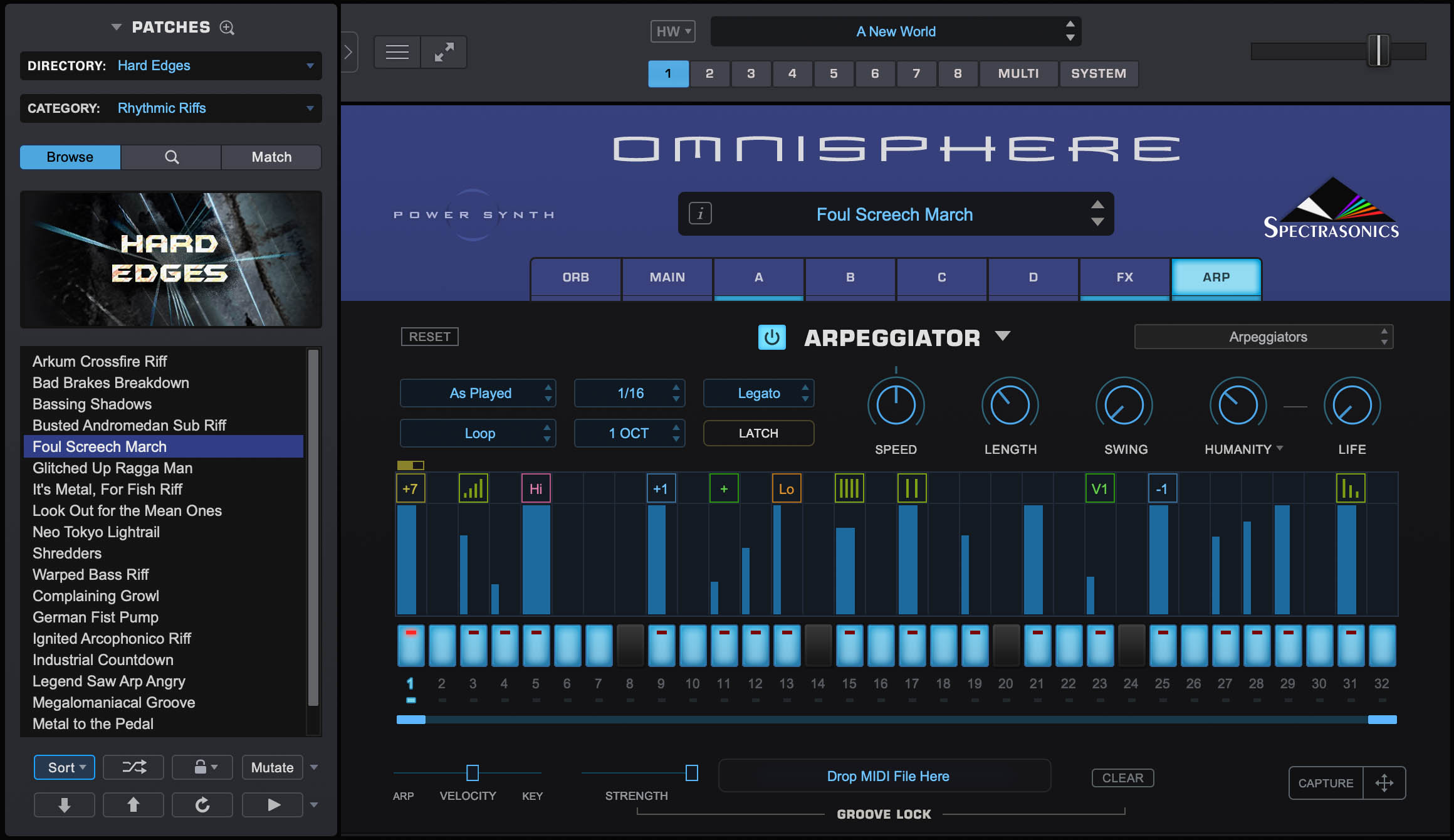 Spectrasonics Omnisphere 3 - Virtuele instrumenten soundbank - Variation 8