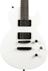 Metalen elektrische gitaar Spira guitars L-400 MHW - white satin