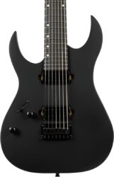 Bariton elektrische gitaar Spira guitars S-407 MBK LH 7-string - satin black