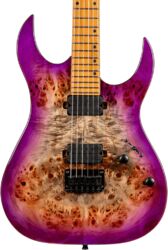 Metalen elektrische gitaar Spira guitars S-450 TPP - Transparent violet