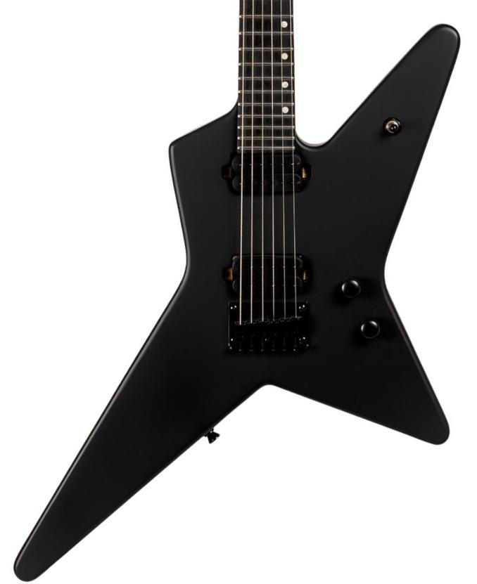 Metal elektrische gitaar Spira guitars SR-400 MBK - black satin
